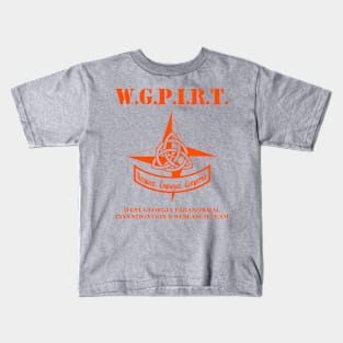 WGPIRT Star logo (Orange) Kids T-Shirt